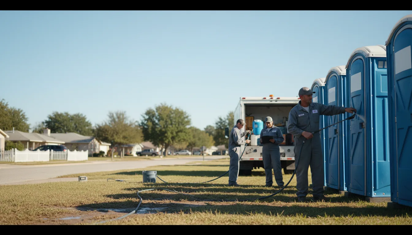 Long-Term Portable Toilet Rental in Bedford, KY near me